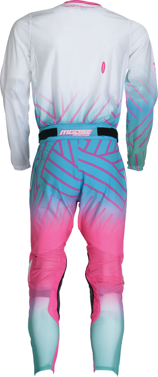 MOOSE RACING Sahara Jersey - Pink/Blue/White - XL 29107959