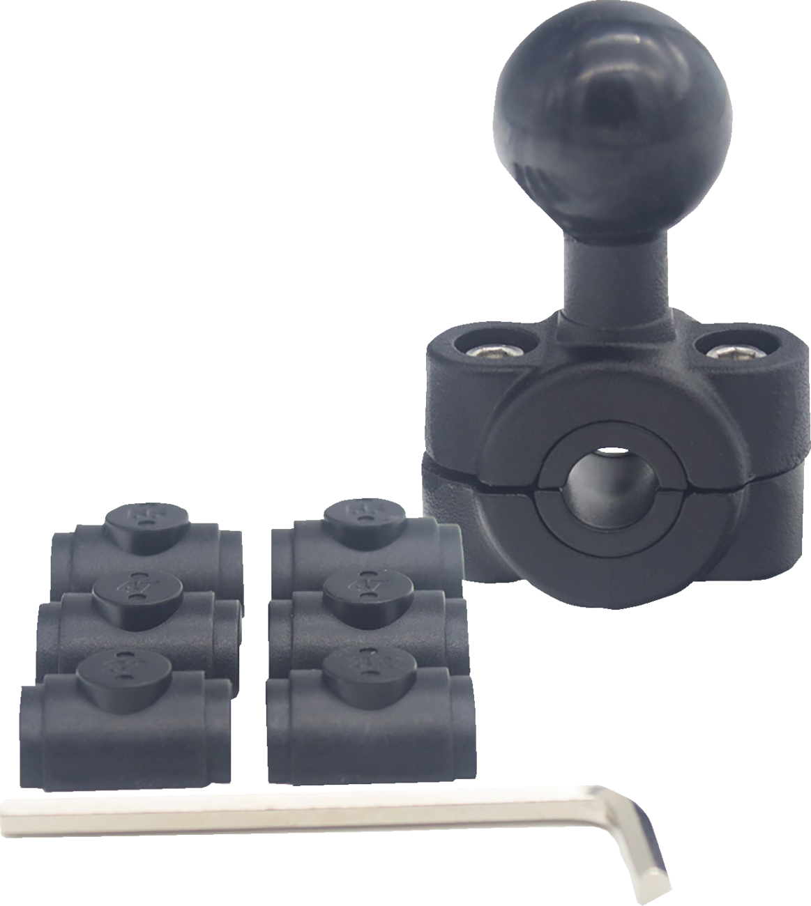 RIDEPOWER Ball Mount Adapter Mount - Handlebar Mount - 3/8"-1/2" RPMTBRACKET38