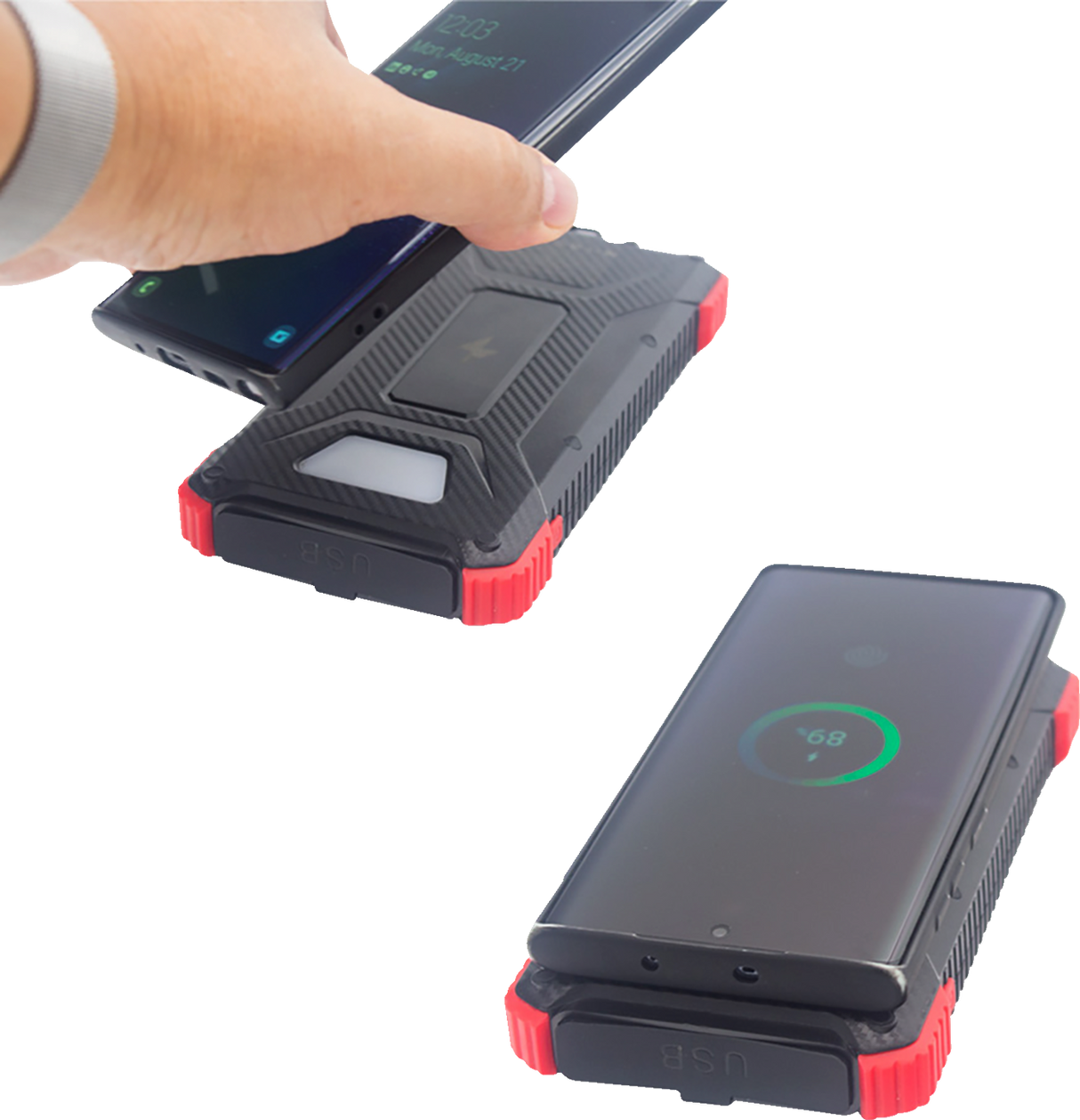 RIDEPOWER Wireless Power Bank - 10,000mAh 15W RPPBWIRELESS10K