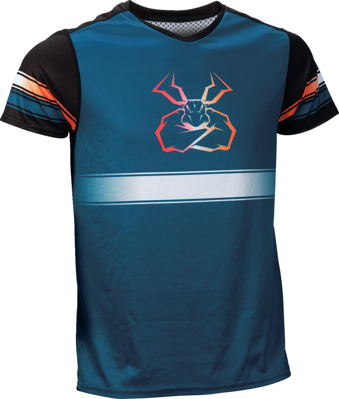 MOOSE RACING Mountain Bike Jersey - Blue/Orange - Medium 5020-0263 - Cycle City Outdoors