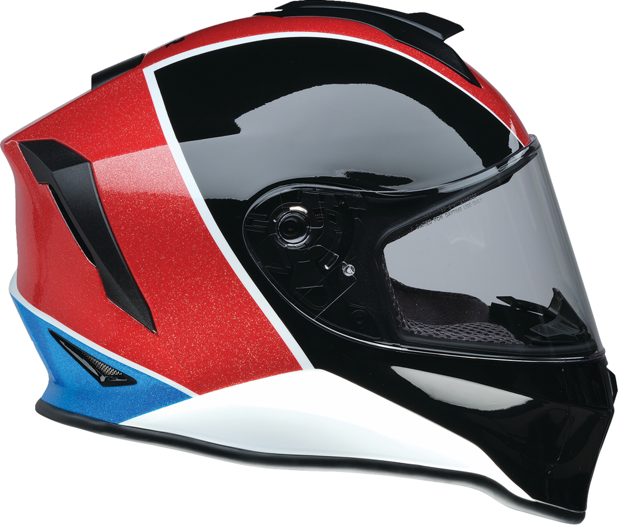 Z1R Youth Warrant Snow Helmet - Fresh Pow - Red/White/Blue - Large 0122-0134
