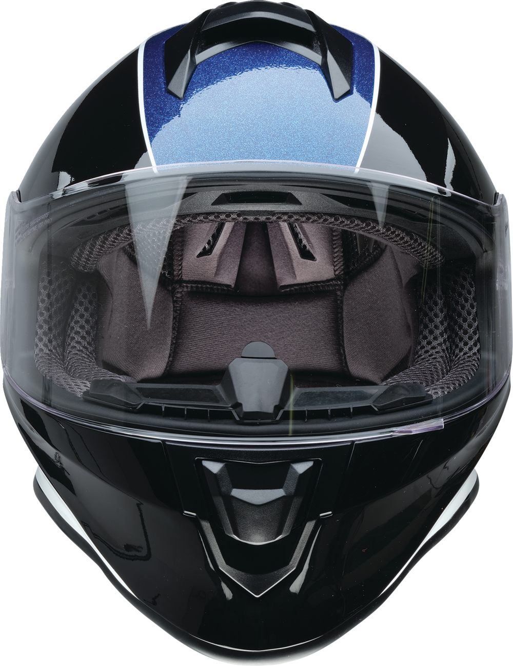Z1R Youth Warrant Snow Helmet - Fresh Pow - Purple/Blue - Large 0122-0140