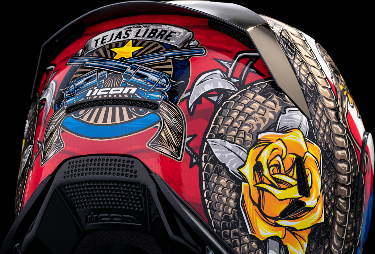 Icon Airframe Pro™ Helmet - Tejas Libre - Glory - XL 0101-16021