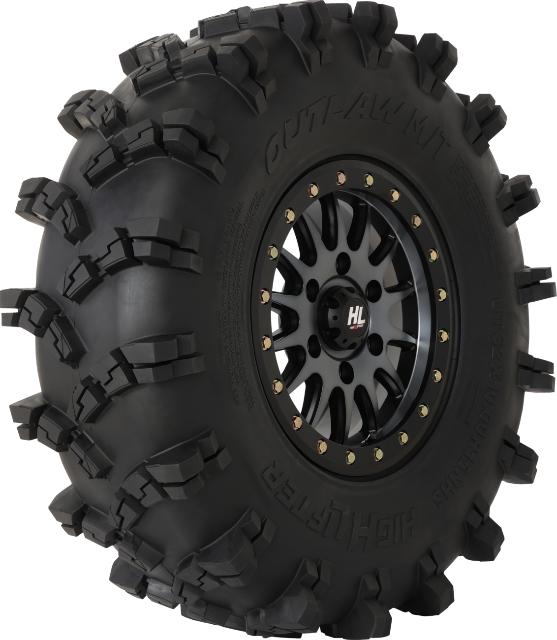 HIGH LIFTER Tire - Outlaw M/T - Front/Rear - 30x10R14 - 10 Ply 001-2527HL