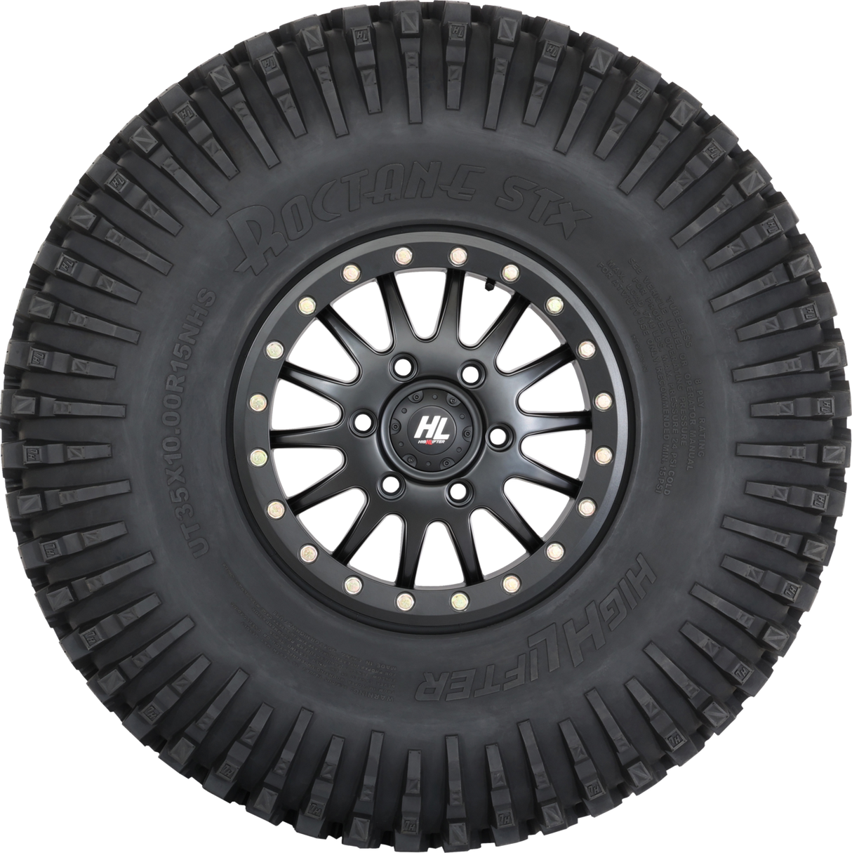 HIGH LIFTER Tire - Roctane STX - Front/Rear - 37x10R15 - 8 Ply 001-2750HL