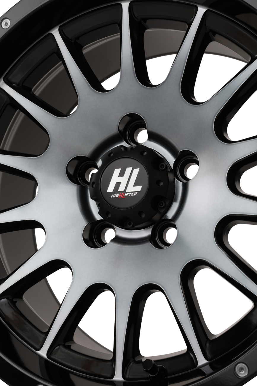 HIGH LIFTER Wheel - HL25 - Front/Rear - Dark Tint Gray - 15x7 - 4/137 - 4+3 (+10 mm) 15HL25-1637