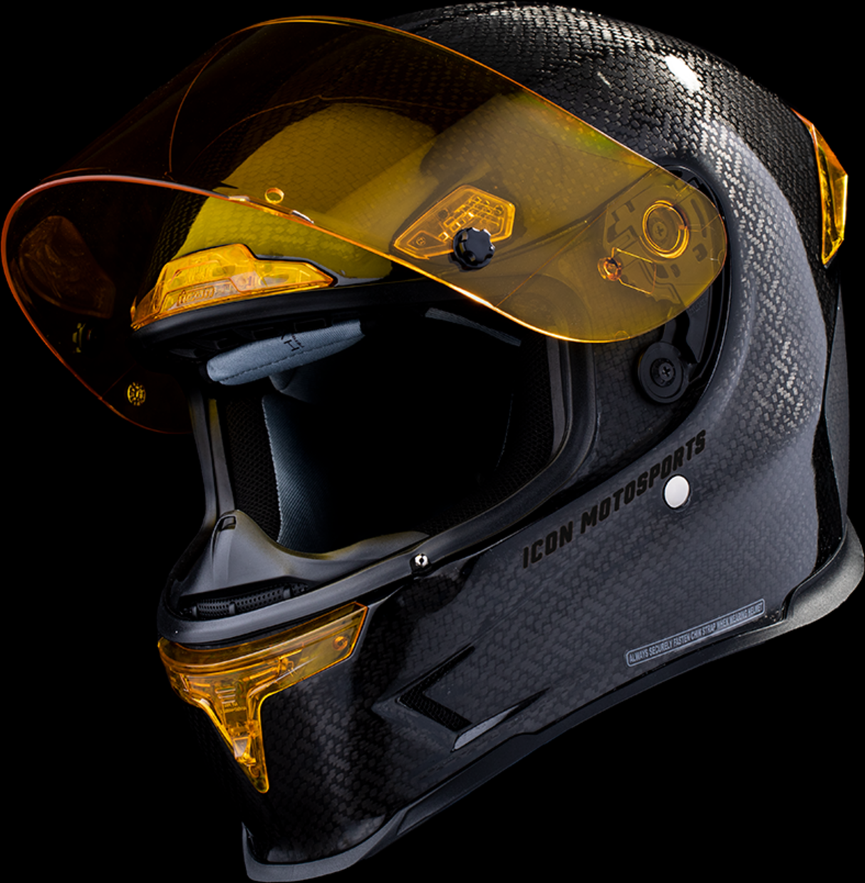 Icon Airframe Pro™ Helmet - Carbon 4Tress - Yellow - 2XL 0101-16664