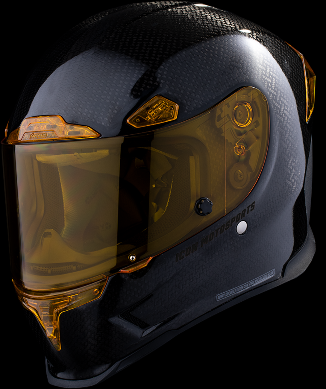 Icon Airframe Pro™ Helmet - Carbon 4Tress - Yellow - XS 0101-16659