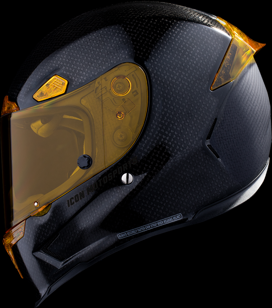 Icon Airframe Pro™ Helmet - Carbon 4Tress - Yellow - Small 0101-16660