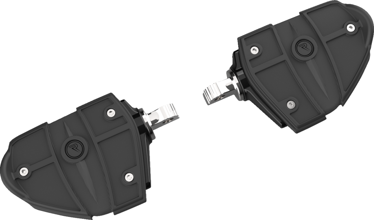 CIRO RydeCulture* Footrests - Black - 1/2" Clevis Mount 6R001 - Cycle City Outdoors