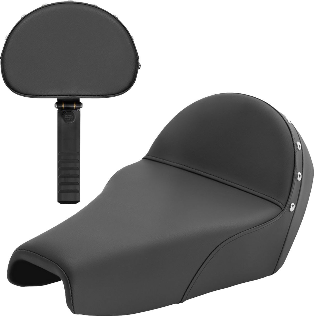 SADDLEMEN Solo Seat - Studded - XL '04-'22 807-11B-0039