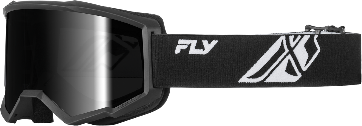 Focus Goggle Black/White W/Dark Smoke Hydrophoc Lens