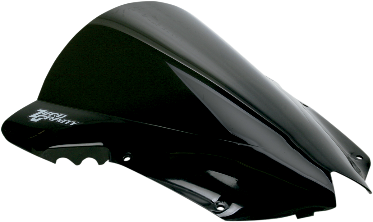 Zero Gravity 16-580-19 Double Bubble Windscreen - Dark Smoke - YZF-R6 | Street