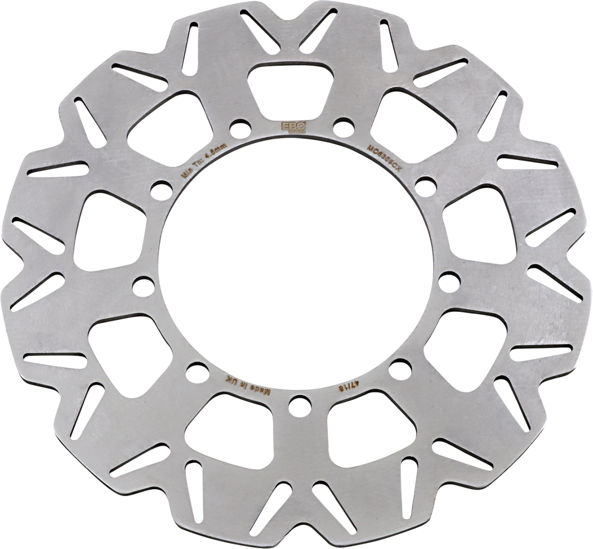 EBC CX Extreme Motocross Brake Rotors, Front Left - MD6309CX (Kawasaki KLR 650 E 2008–2018)