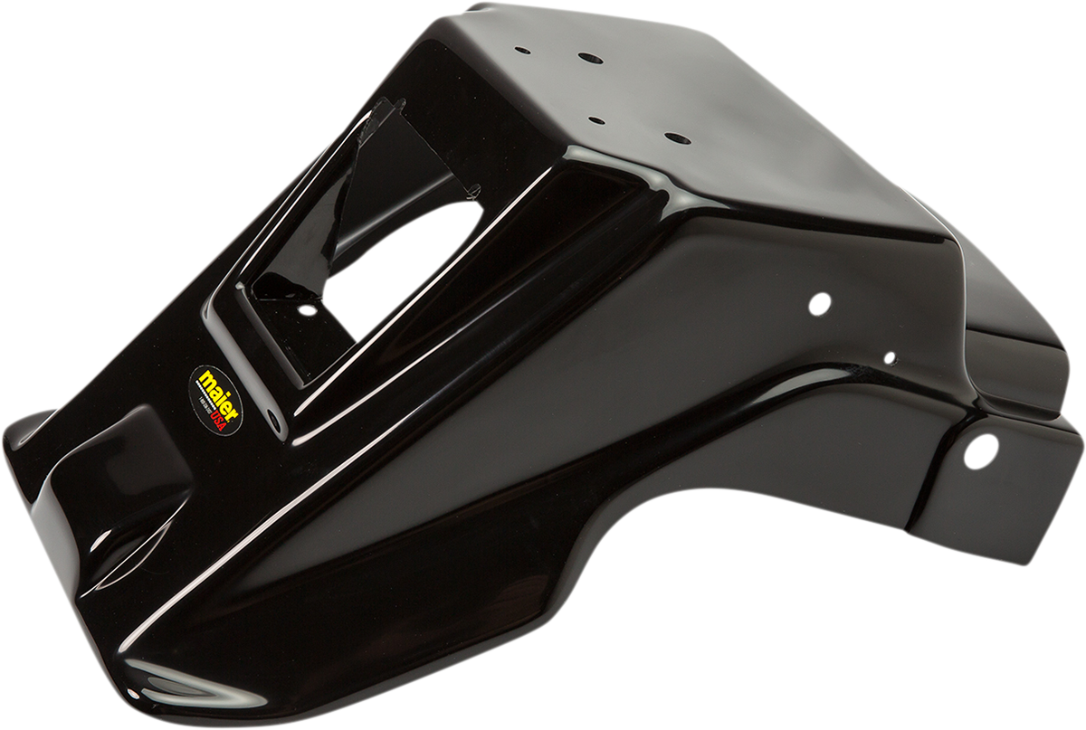 Maier 145100 MX Style Rear Fender - Black - KLR 650 | Off-Road