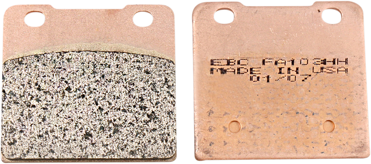 EBC FA-HH Series Sintered Brake Pads - FA103HH (Suzuki Intruder 1400 G / Intruder 800 G / GSX1100F Katana 1980–2009)