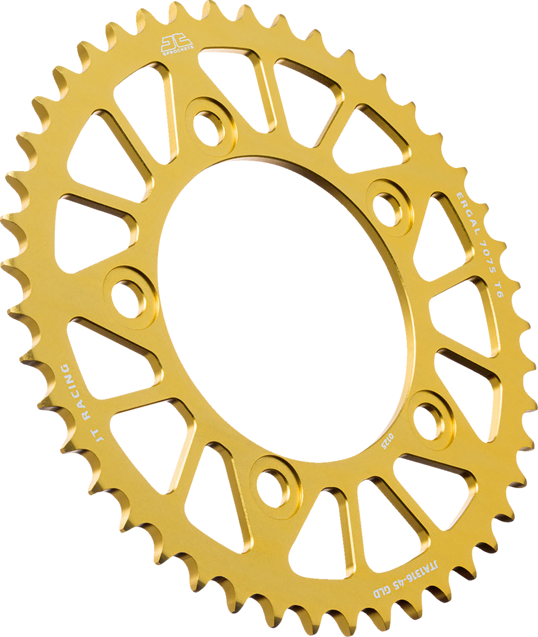 JT SPROCKETS JTA1316.45GLD Rear Sprocket - Aluminum - 45 Tooth - Gold - Honda | Street