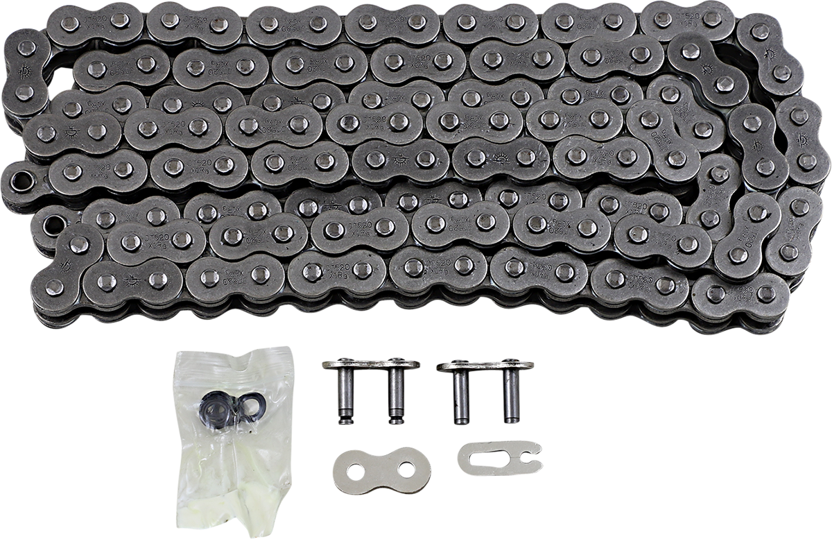 JT CHAINS JTC520X1R3-124DL 520 X1R3 Chain - 124 Link | Off-Road/Street