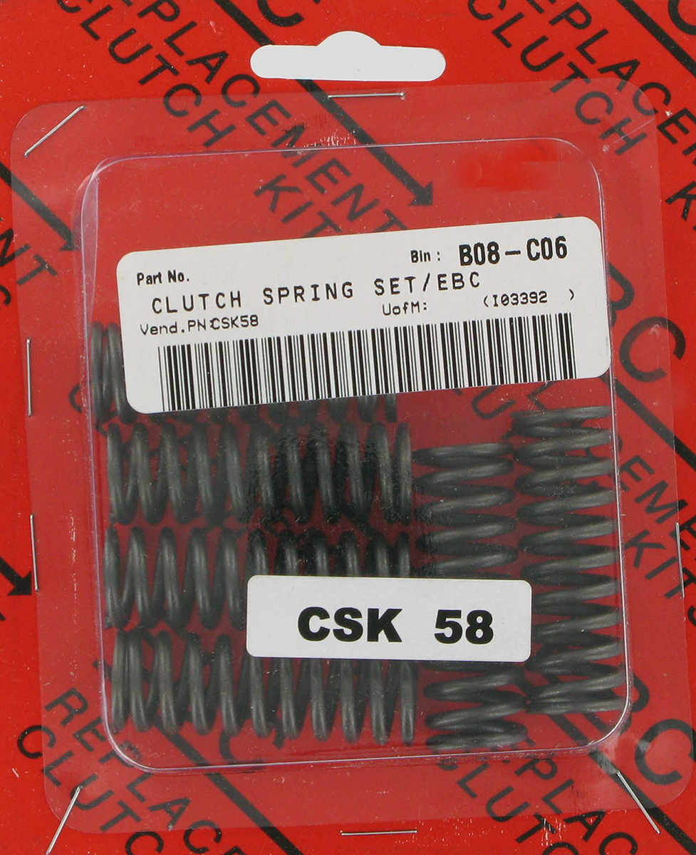 EBC Clutch Springs - CSK58 (Yamaha YFM350X Warrior / YFZ450R / YFM350 Raptor 1992–2014)