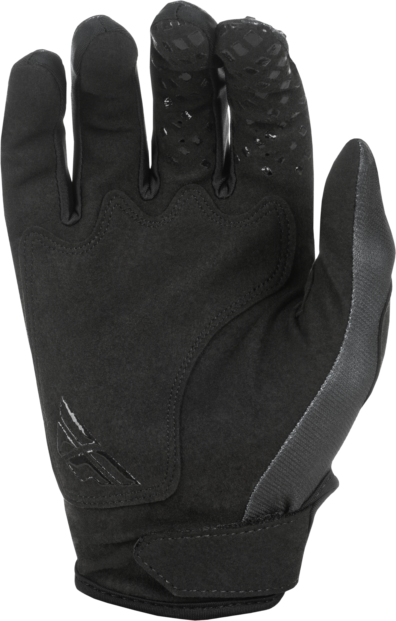Youth Kinetic Sym Gloves Black/White Yl - Cycle City Outdoors