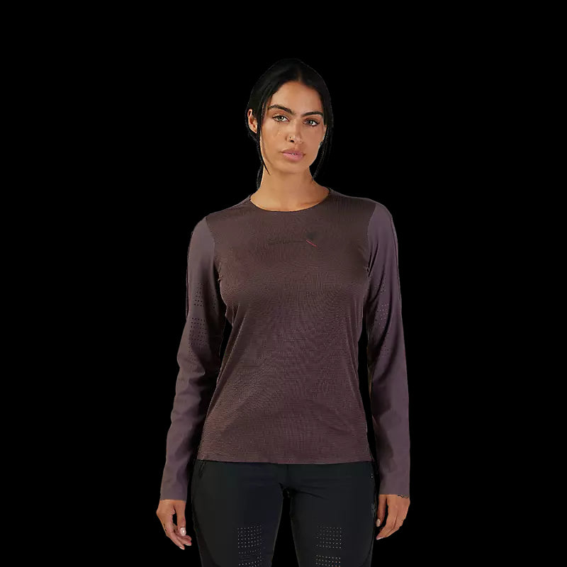 Fox Racing - Womens Flexair Pro Long Sleeve Jersey - Purple - S