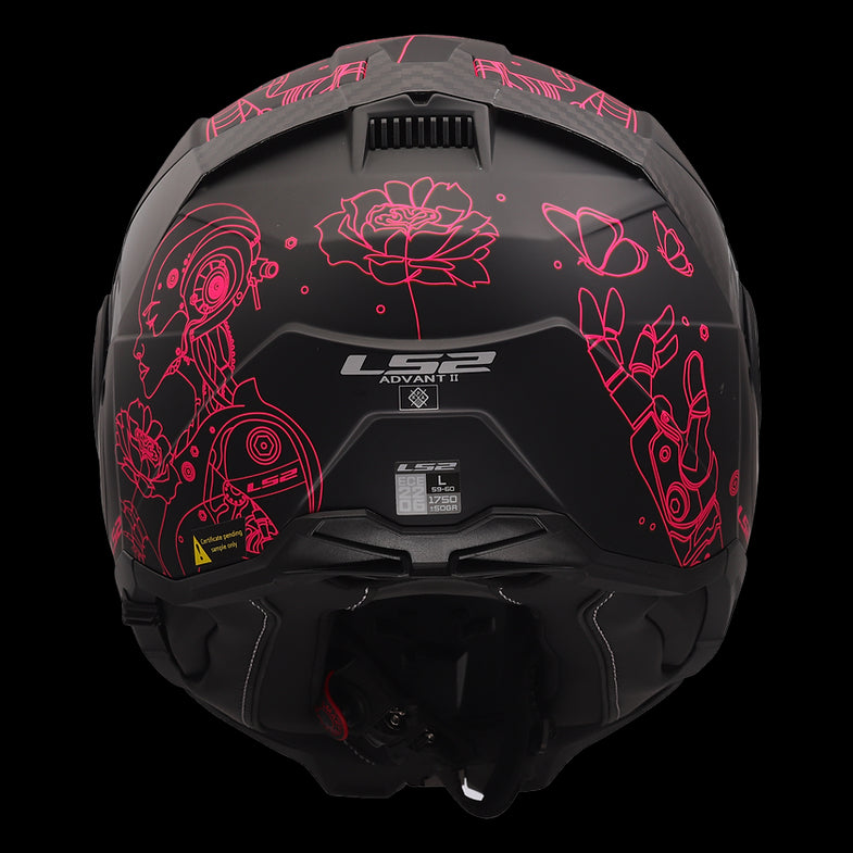 LS2 - Advant II Sophia Matte Black Modular Helmet
