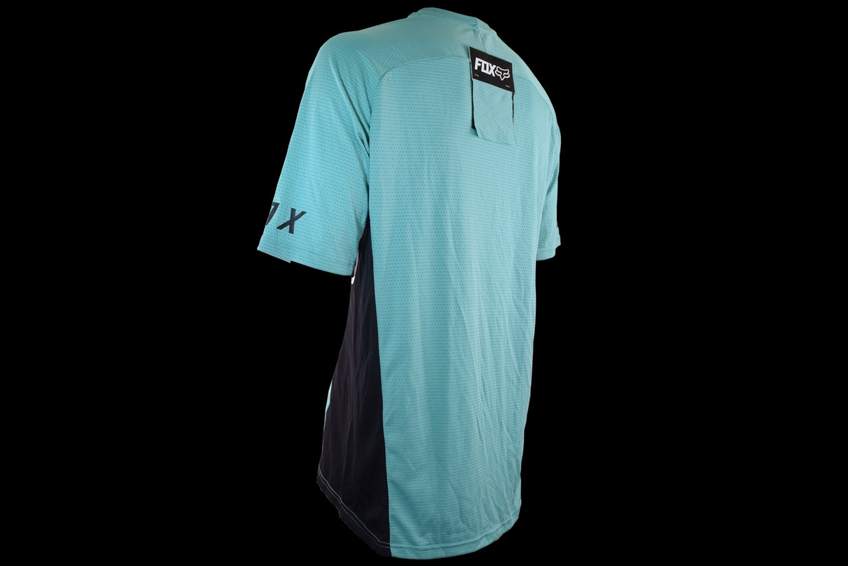 Fox Racing - Defend Short Sleeve Park Jersey - Teal - L