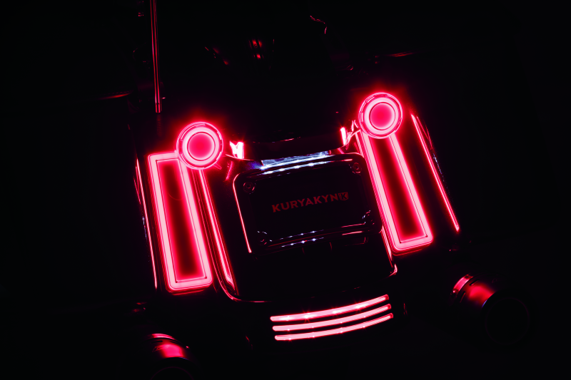 Kuryakyn Tracer Filler Panel Lights Red Lens - Cycle City Outdoors