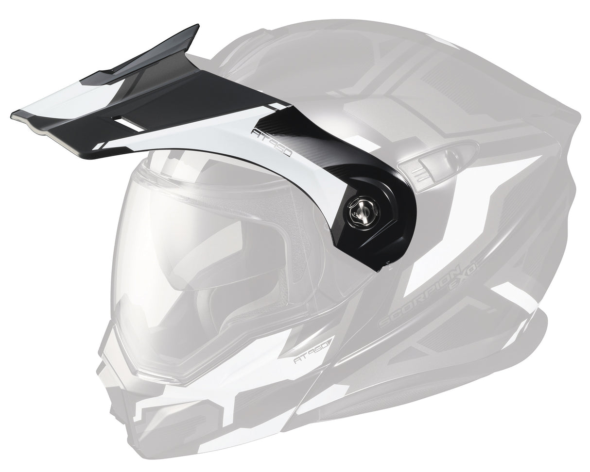 Scorpion - Exo At950 Helmet Peak Visor Ellwood White