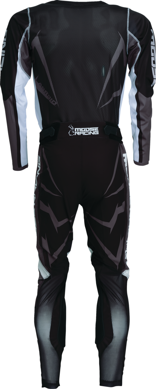 MOOSE RACING Agroid Jersey - Black/White - 2XL 2910-7909 - Cycle City Outdoors