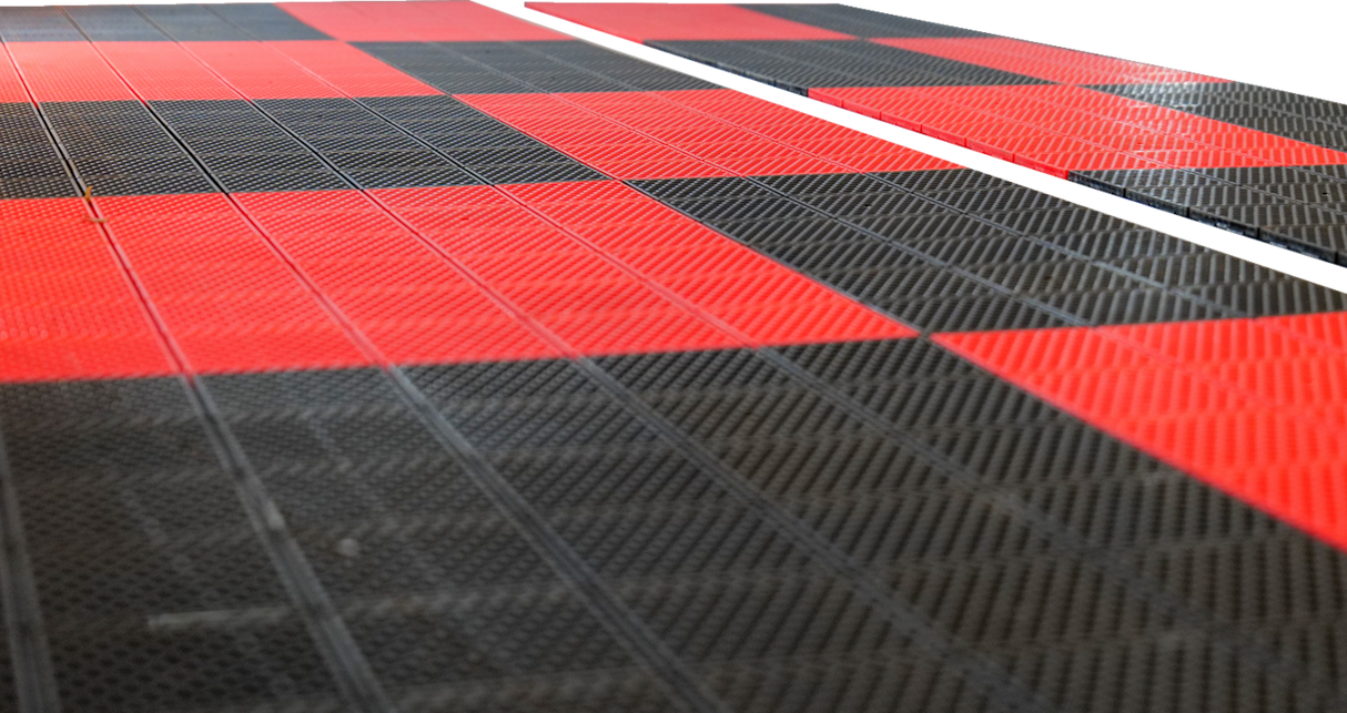 CALIBER ProTech Smooth Flooring - Red - 24 pcs 13612-2