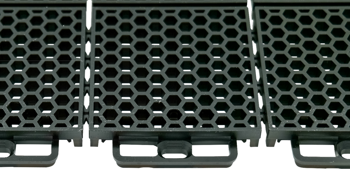 CALIBER ProTech Smooth Flooring - Black - 8 pcs 13610-1