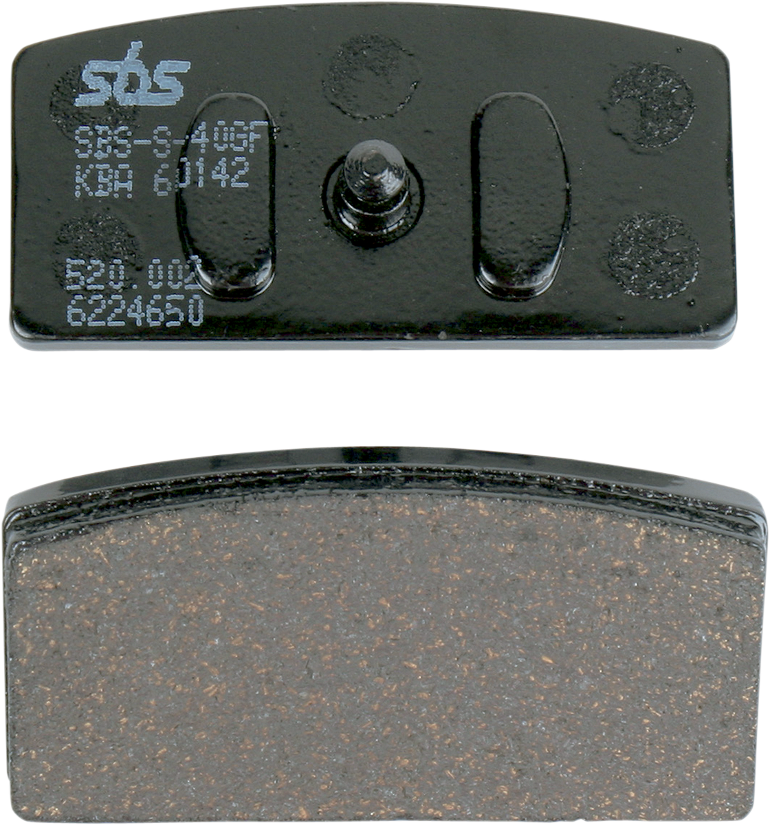 SBS HF Series Organic Base Front Brake Pads - 520HF (BMW R100S / R80/7 / R100RS 1973–1984)