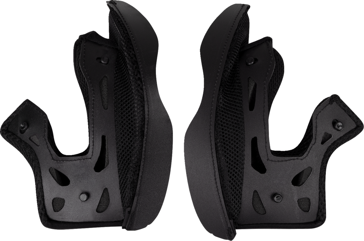 MOOSE RACING Air Intake Cheek Pads - Black - Small 0134-3196 - Cycle City Outdoors