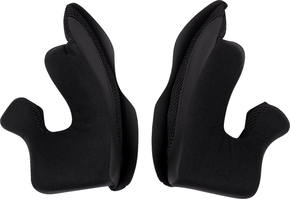 MOOSE RACING Air Intake Cheek Pads - Black - XS 0134-3195 - Cycle City Outdoors