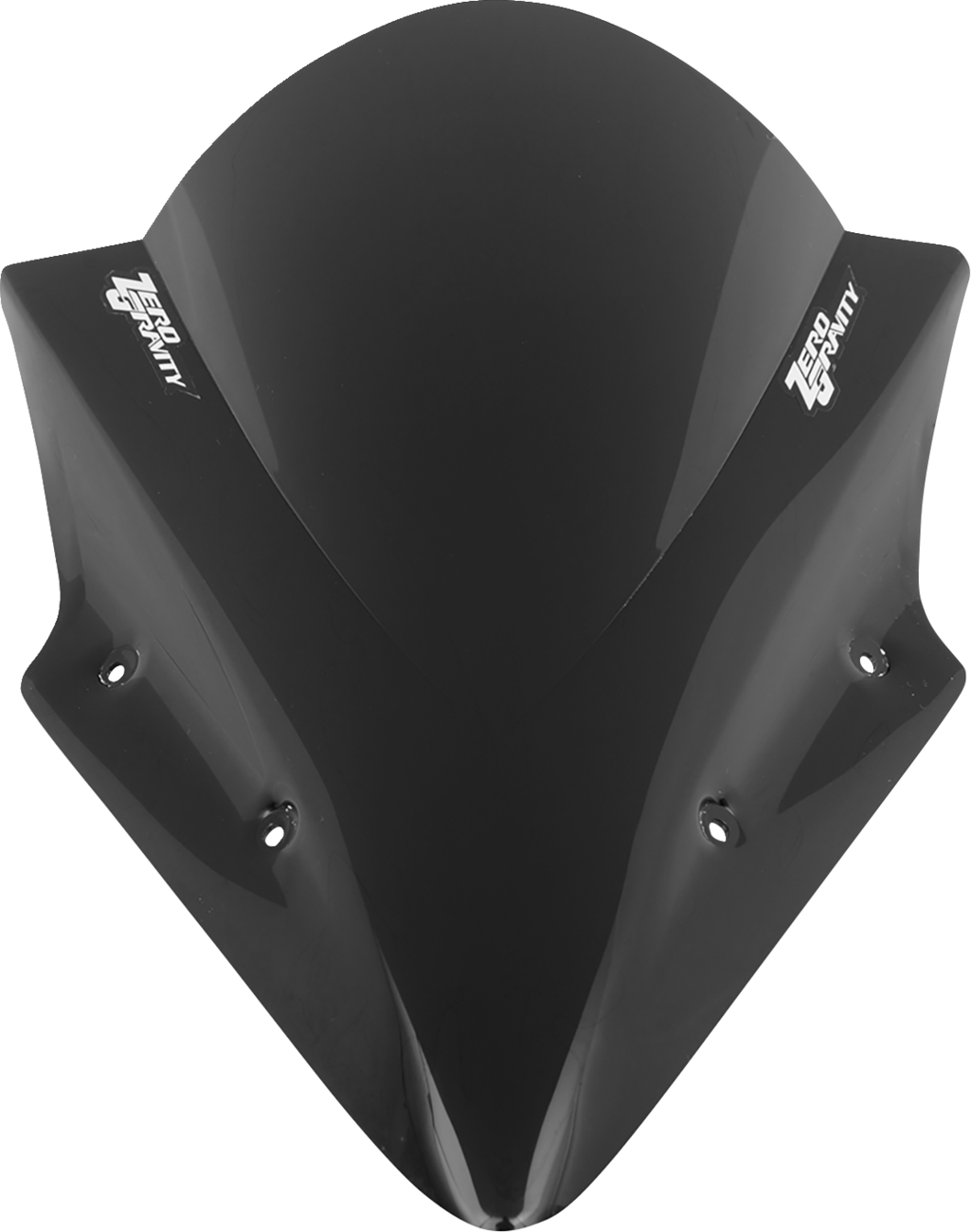 Zero Gravity 16-208-19 Double Bubble Windscreen - Dark Smoke - Ninja 650 | Street