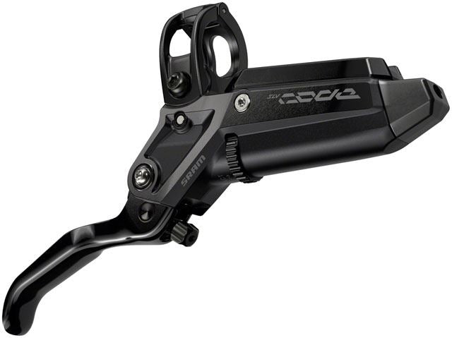 SRAM Code Silver Stealth Rear Disc Brake & Lever - 4-Piston, Black, C1
