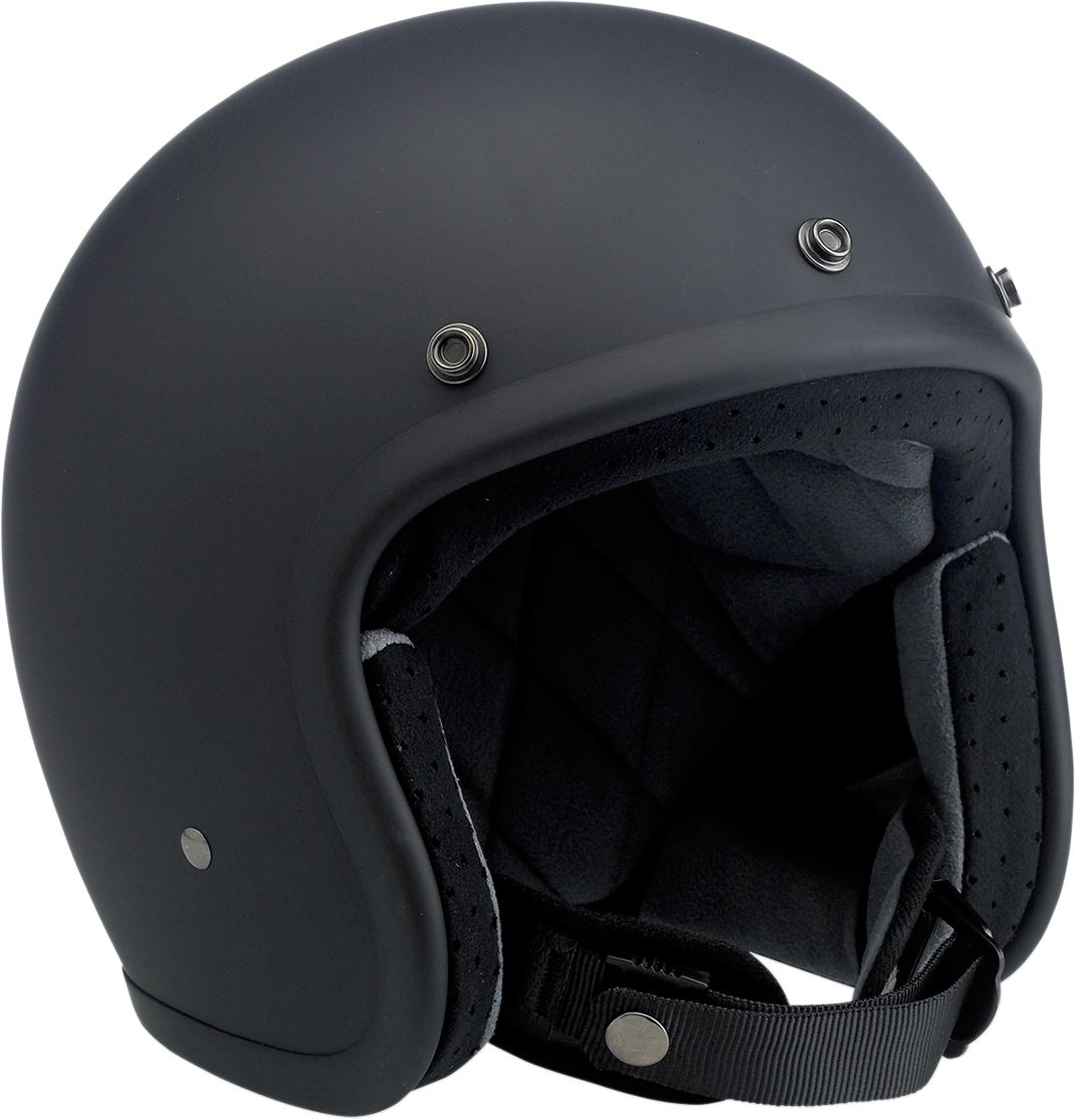 BILTWELL - Bonanza Helmet - Flat Black - Large (open box)