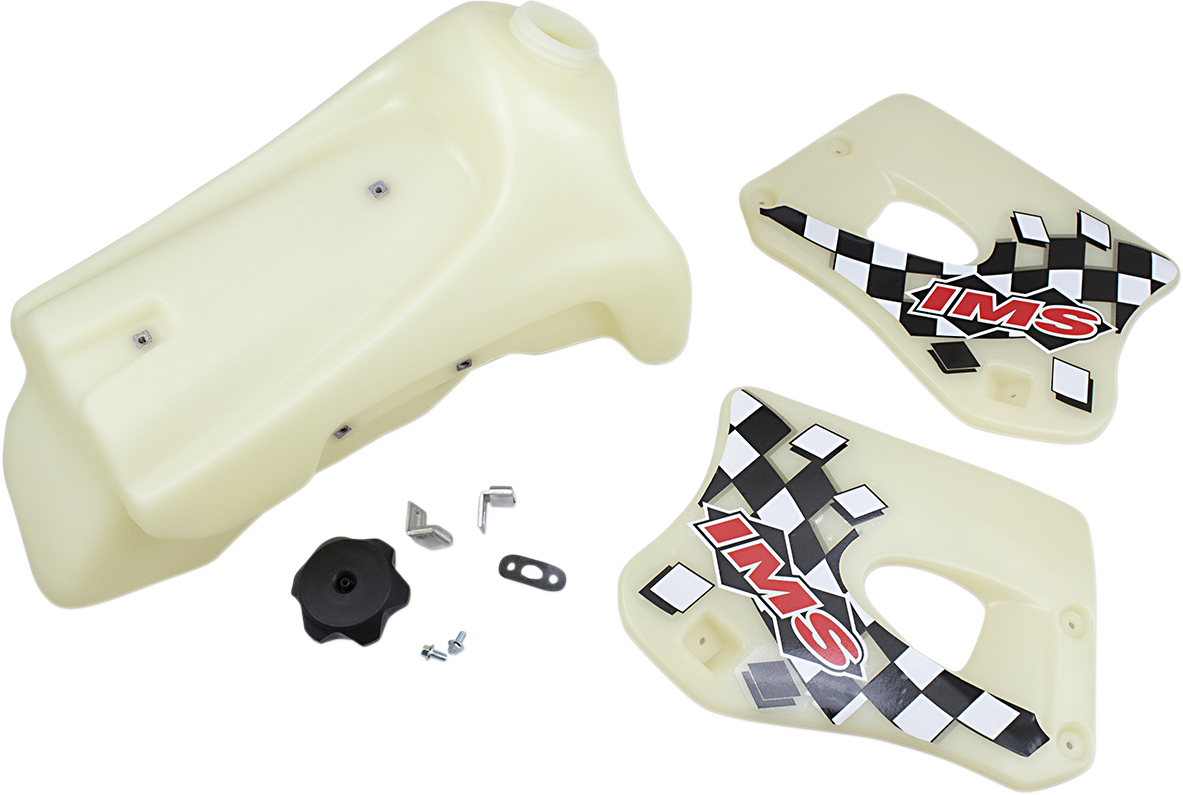 IMS PRODUCTS INC. Large-Capacity Gas Tank - Natural - Kawasaki - 3.4 Gallon 113125-N2