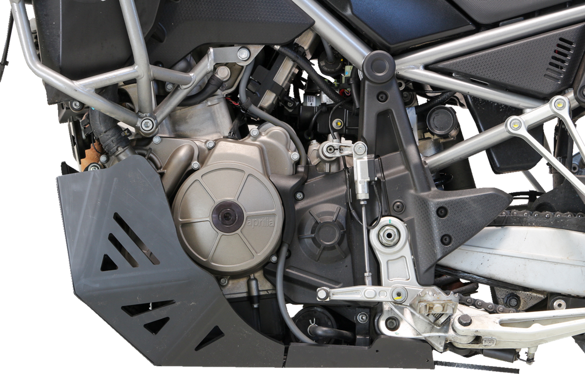 Axp Racing AX1690 Adventure Skid Plate - Black - Aprilia - Tuareg '22-'26 | Adventure/Street