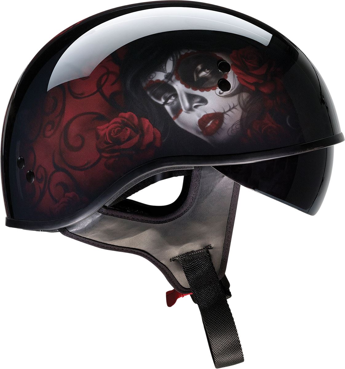 Z1R Vagrant Helmet - Red Catrina