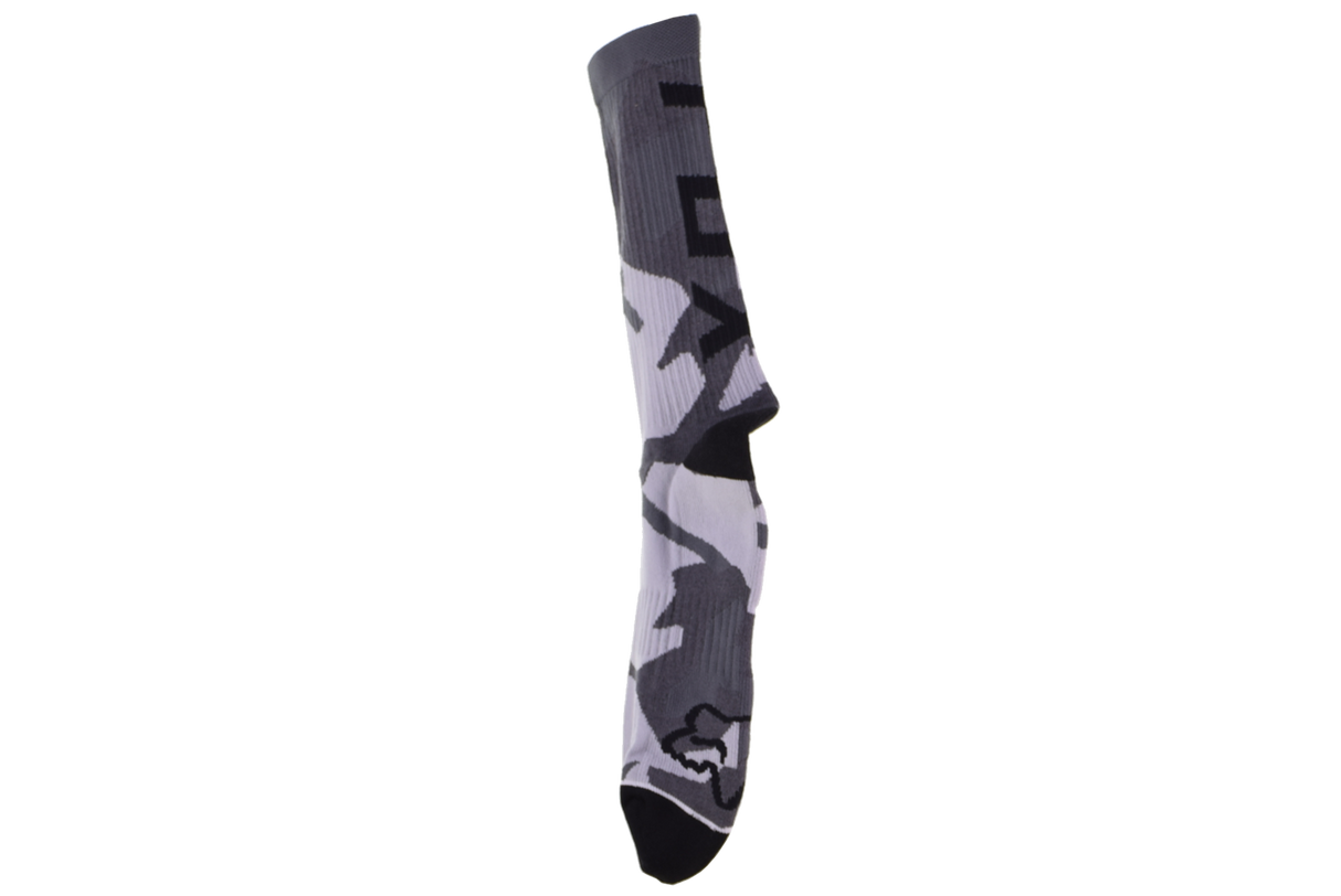 Fox Racing - Camo Cushioned Crew Sock - Black Camo - L/XL