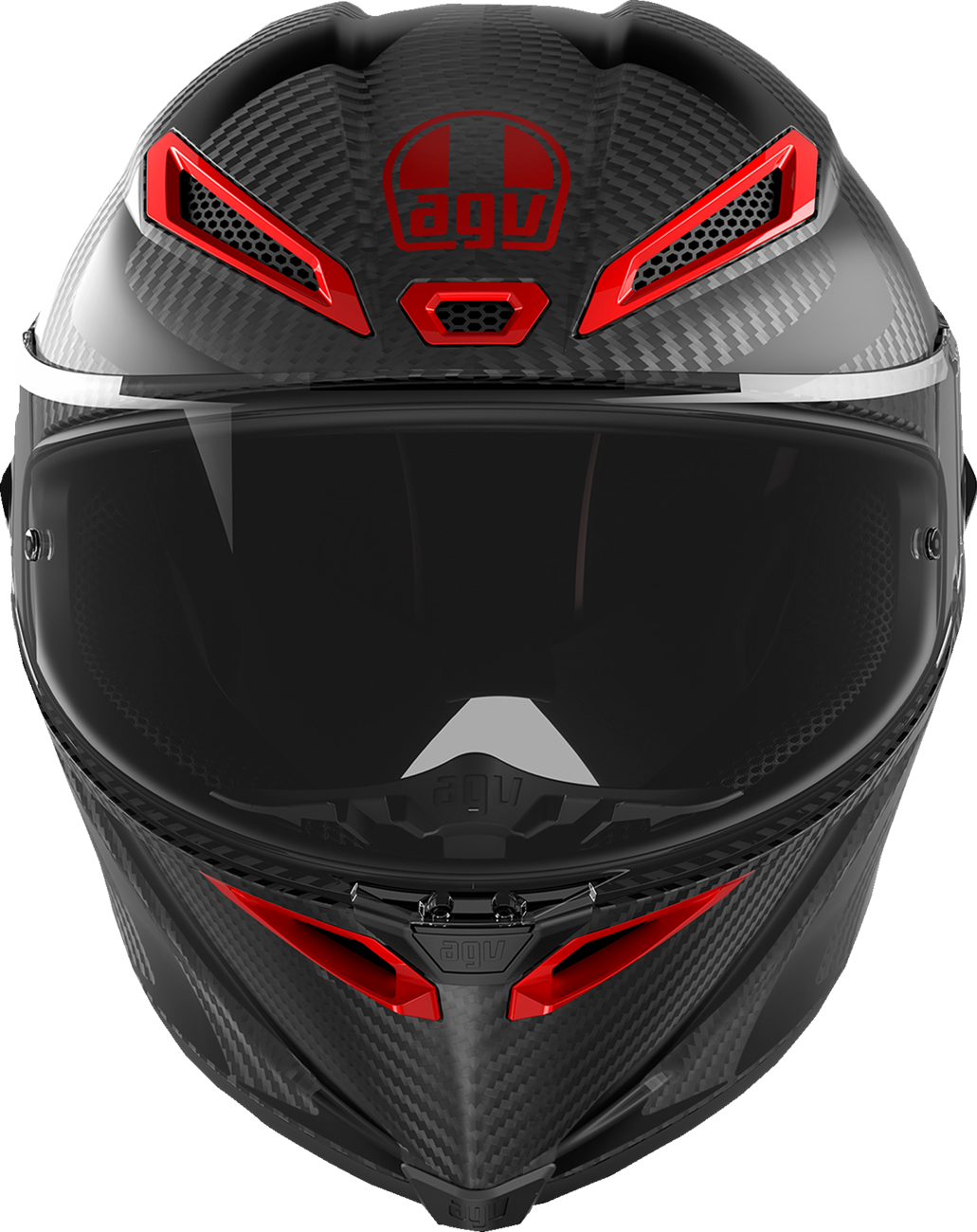 AGV Pista GP RR Helmet - Intrepido - Matte Carbon/Black/Red - Small 2118356002-019-S
