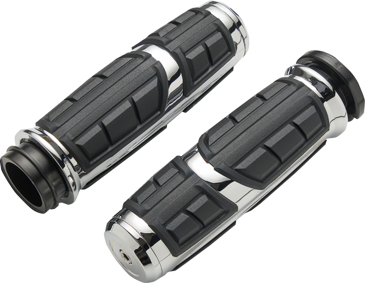 CIRO Grips - Chicane™ - TBW - Chrome 54001
