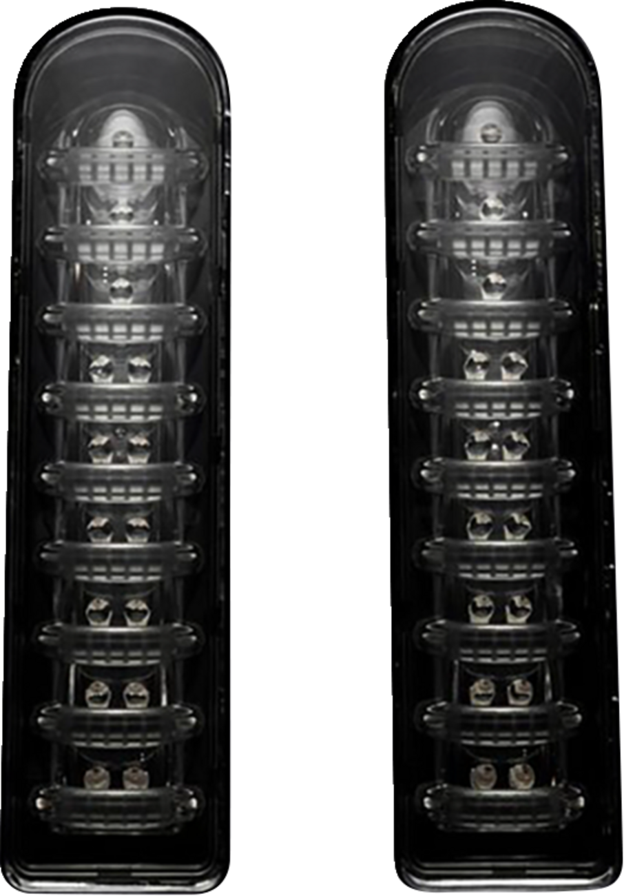 CUSTOM DYNAMICS ProBEAM? Fillerz? Dual Color Lights - Smoke - Chrome PB-ECE-FILL-SC