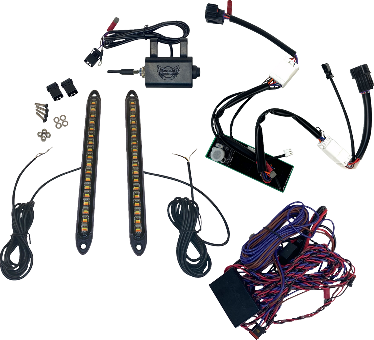 CUSTOM DYNAMICS Turn Signal Kit - Front/Rear - Talon CD-SXS-TAL22