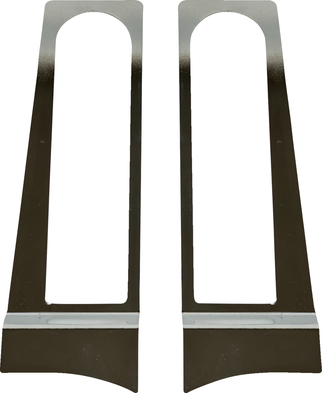 CUSTOM DYNAMICS Fender Support Bolt Covers - Chrome CD-FILL-COV-C