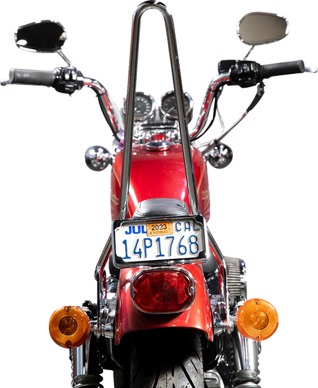 BILTWELL EXFIL Sissy Bar - XL - Chrome 5003-503