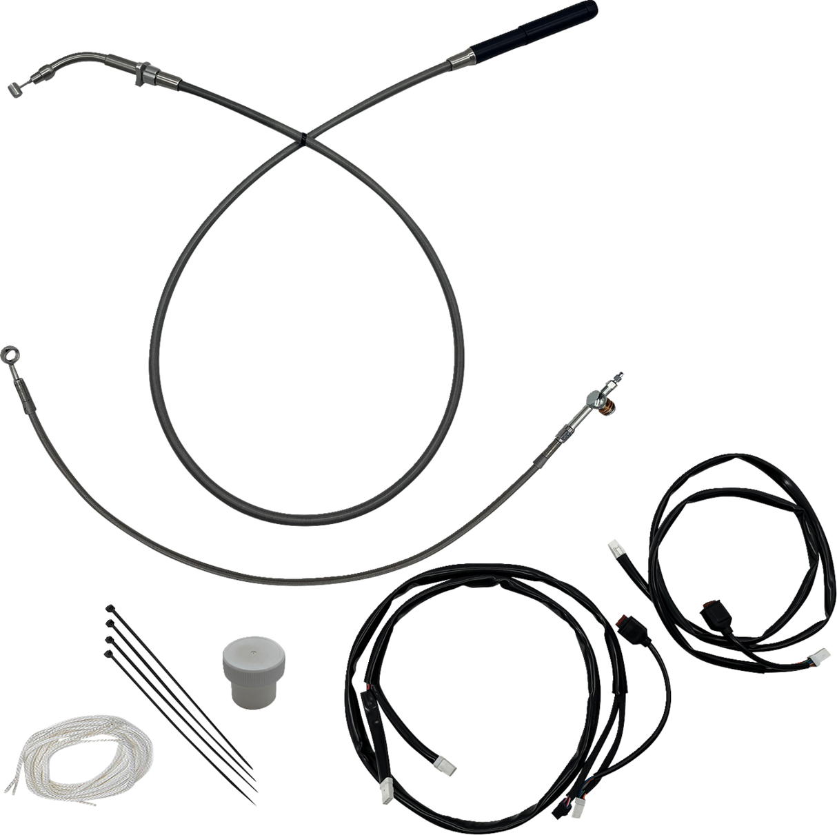 FAT BAGGERS INC. EZ Install Kit - +8" - FLHX/SE - Braided 149016