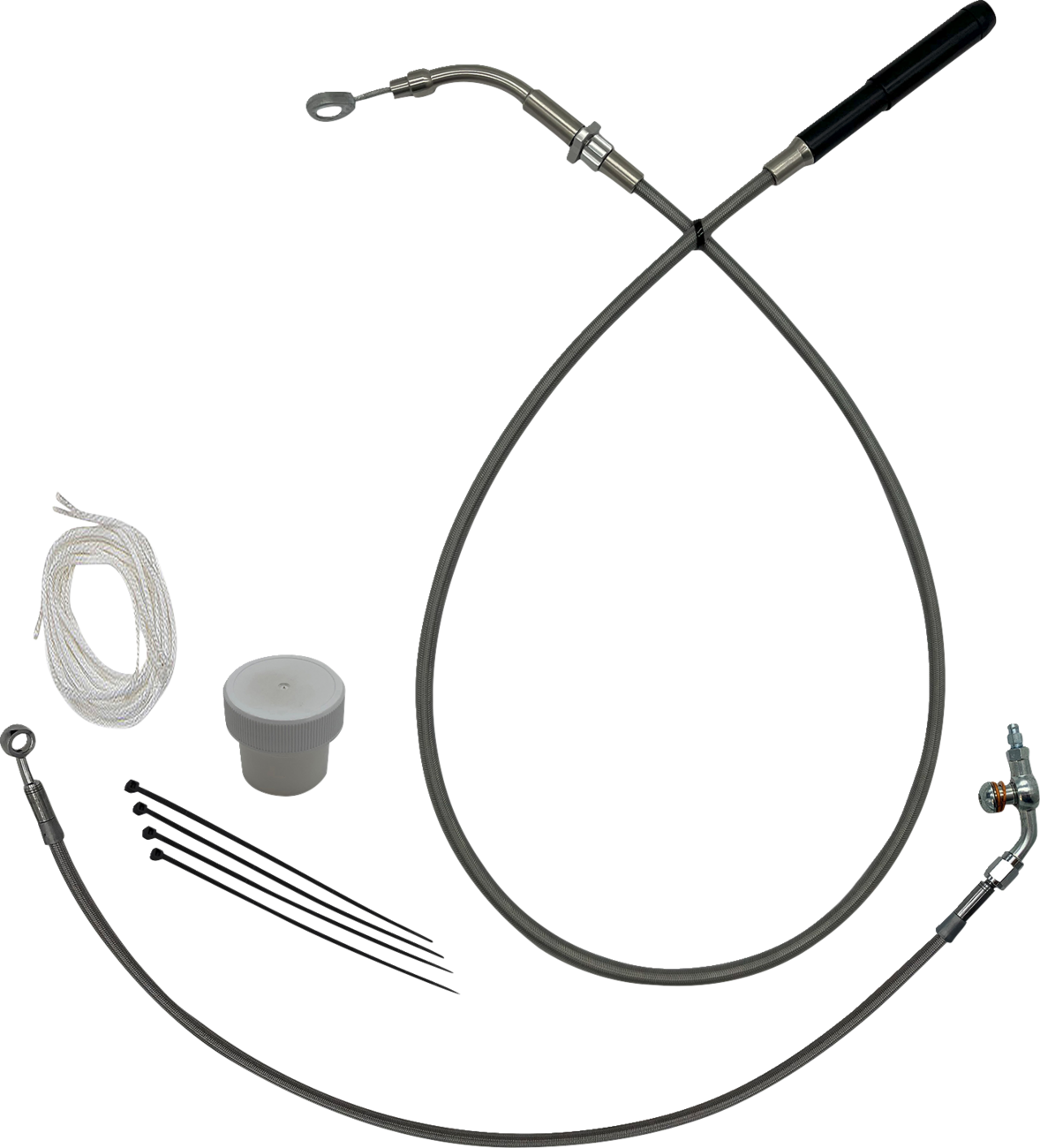 FAT BAGGERS INC. EZ Install Kit - +4" - '21-'23 FLTR - Braided 119914
